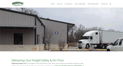 Desktop Screenshot of greenwaycarriersllc.com