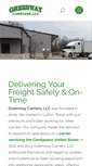 Mobile Screenshot of greenwaycarriersllc.com